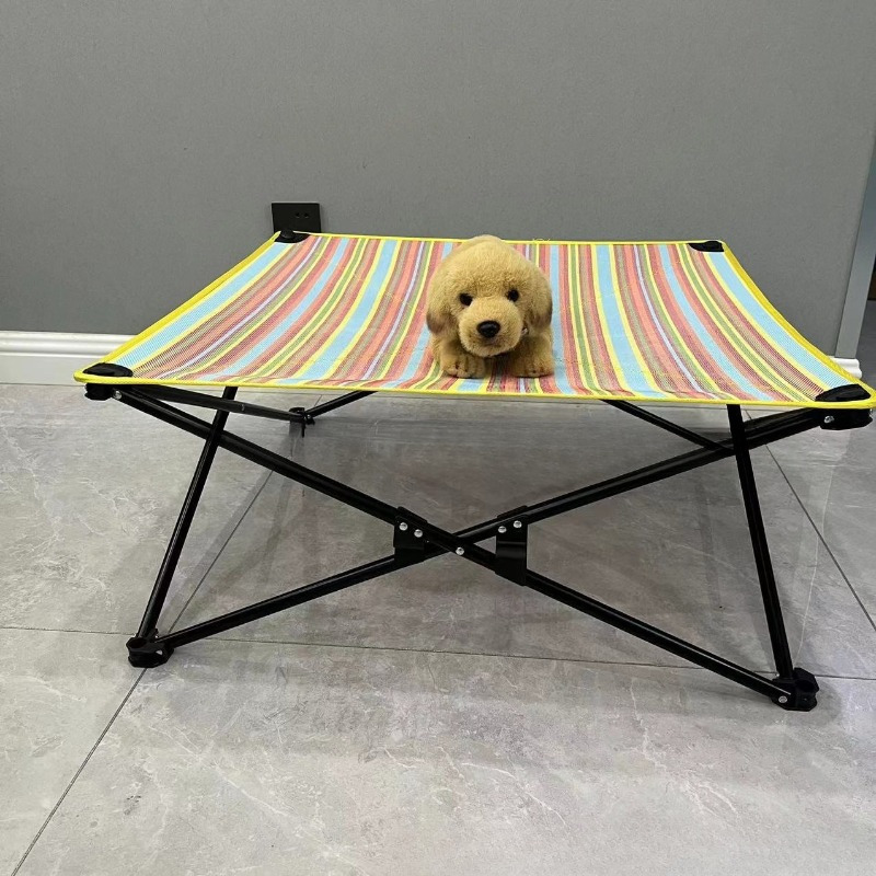 Pet Supplies Application - ペットベッド、犬用キャンプベッド、猫用ベッド、高床式、防湿、洗える、折りたたみ式、オールシーズン対応、収納簡単、ペット用品