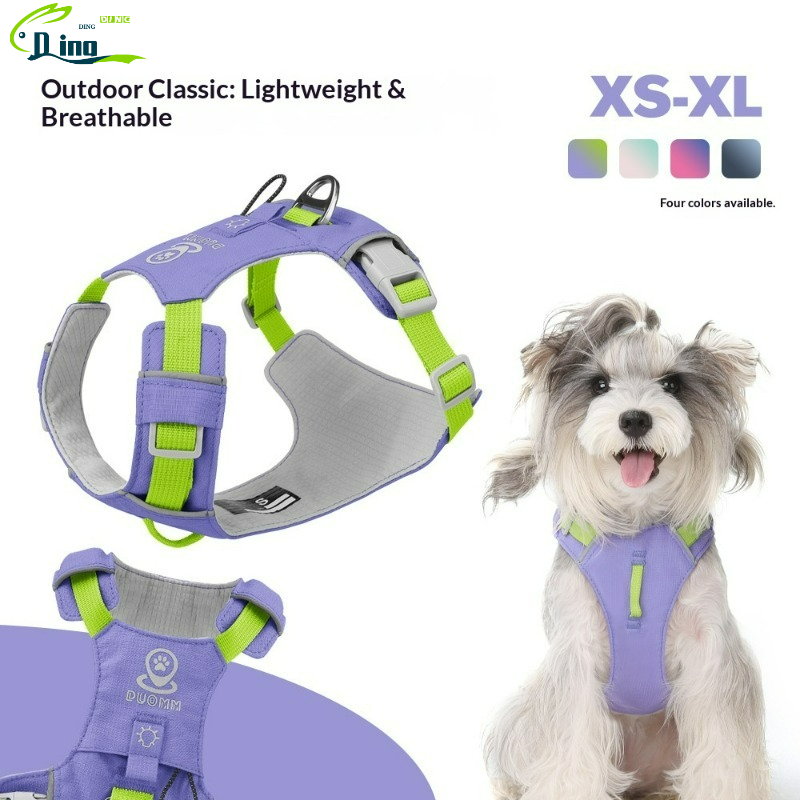 Pet Supplies Locations - 新しい軽量犬用ハーネス多機能防水速乾性ロケーターを収納できる反射材付き屋外用犬用ハーネスペット用品