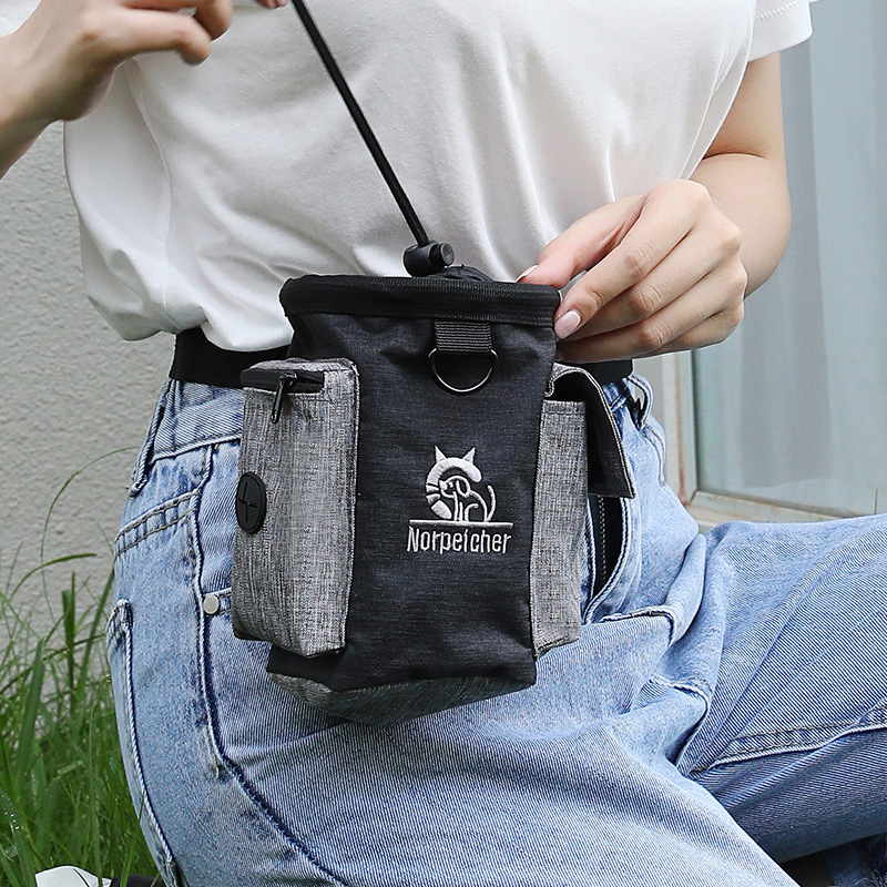 Pet Supplies Dog Food - ペットトレーニング用ファニーパック、犬の散歩トレーニングツール、トレーニング用具、おやつバッグ、ご褒美、ドッグフードキャリーバッグ