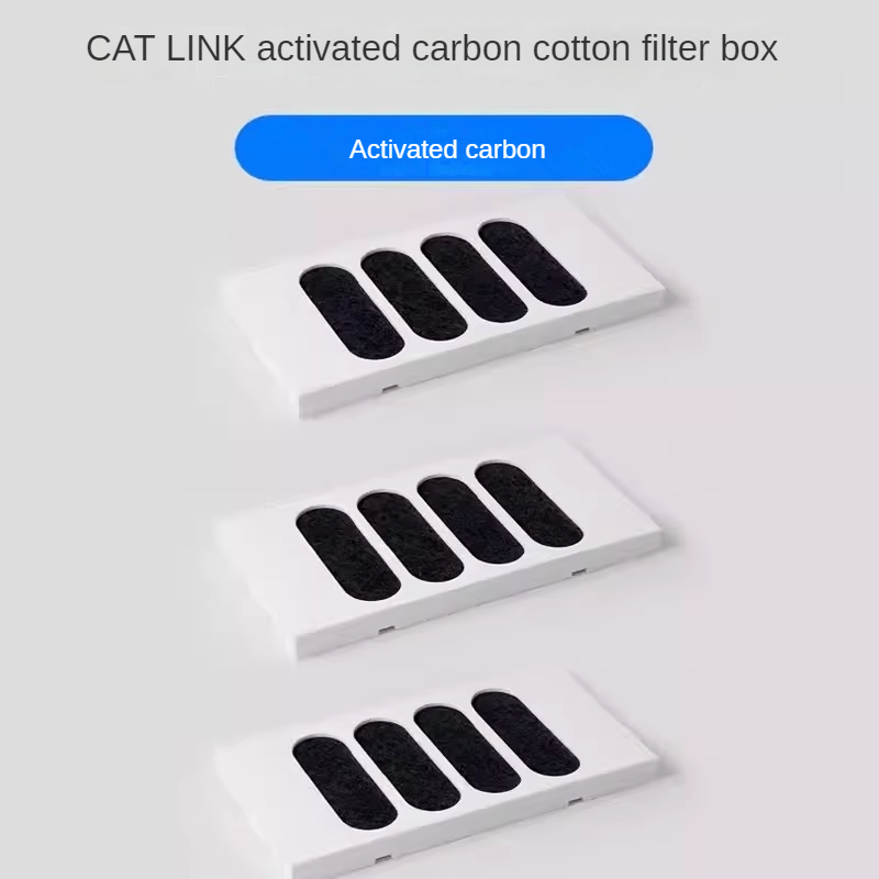 Pet X Supplies & Tack Photos - Catlink-自動猫用トイレ,pro-x,カーボンフィルターと綿フィルター,交換用アクセサリー,ペット用品,臭気吸収