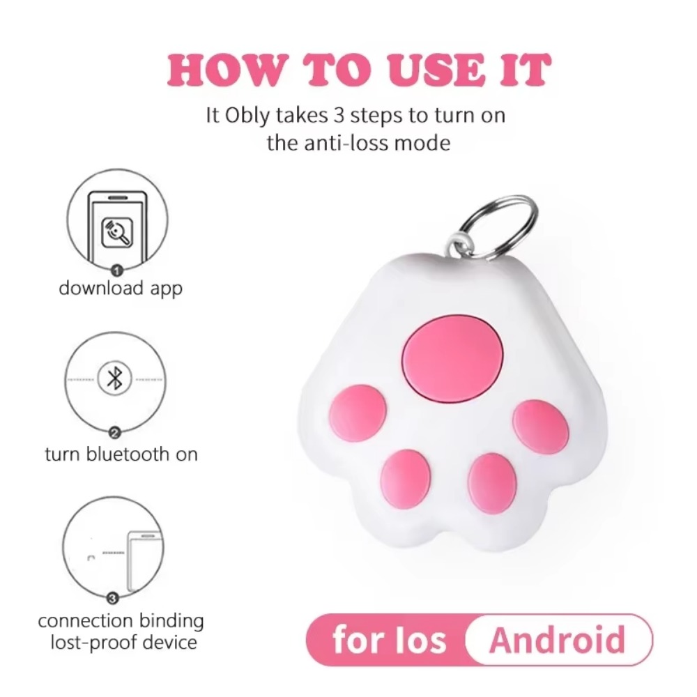 犬の足ミニ GPS トラッカー猫犬子供高齢者アンチロストデバ - Pet Supplies Locations のレビューと価格