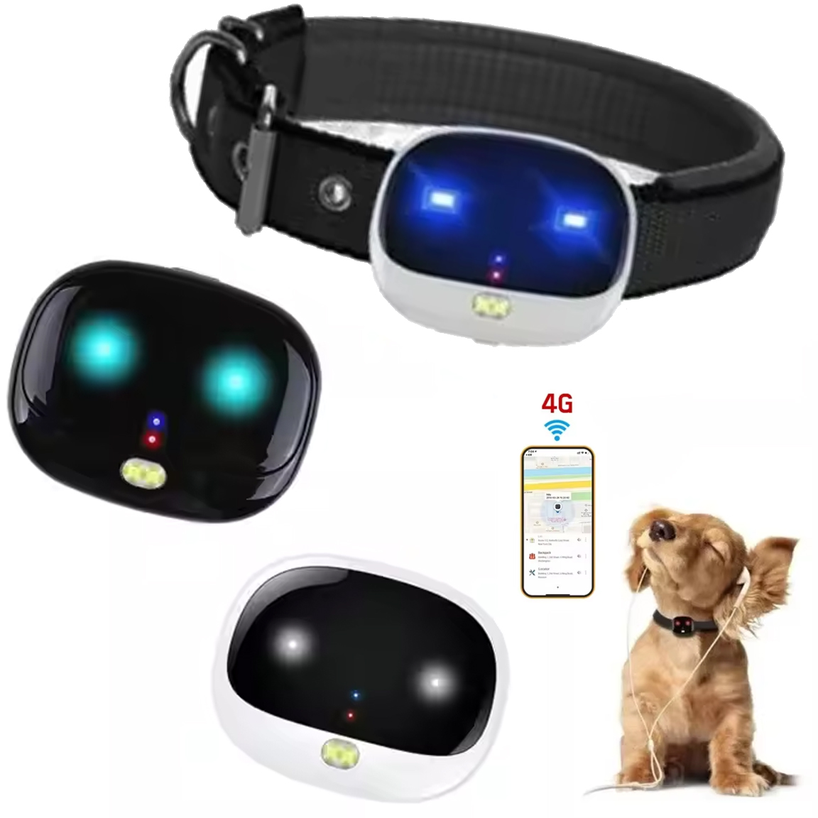 4 グラムミニ Gps トラッカー猫用 Led ライトペット - Pet Supplies Locations のレビューと価格