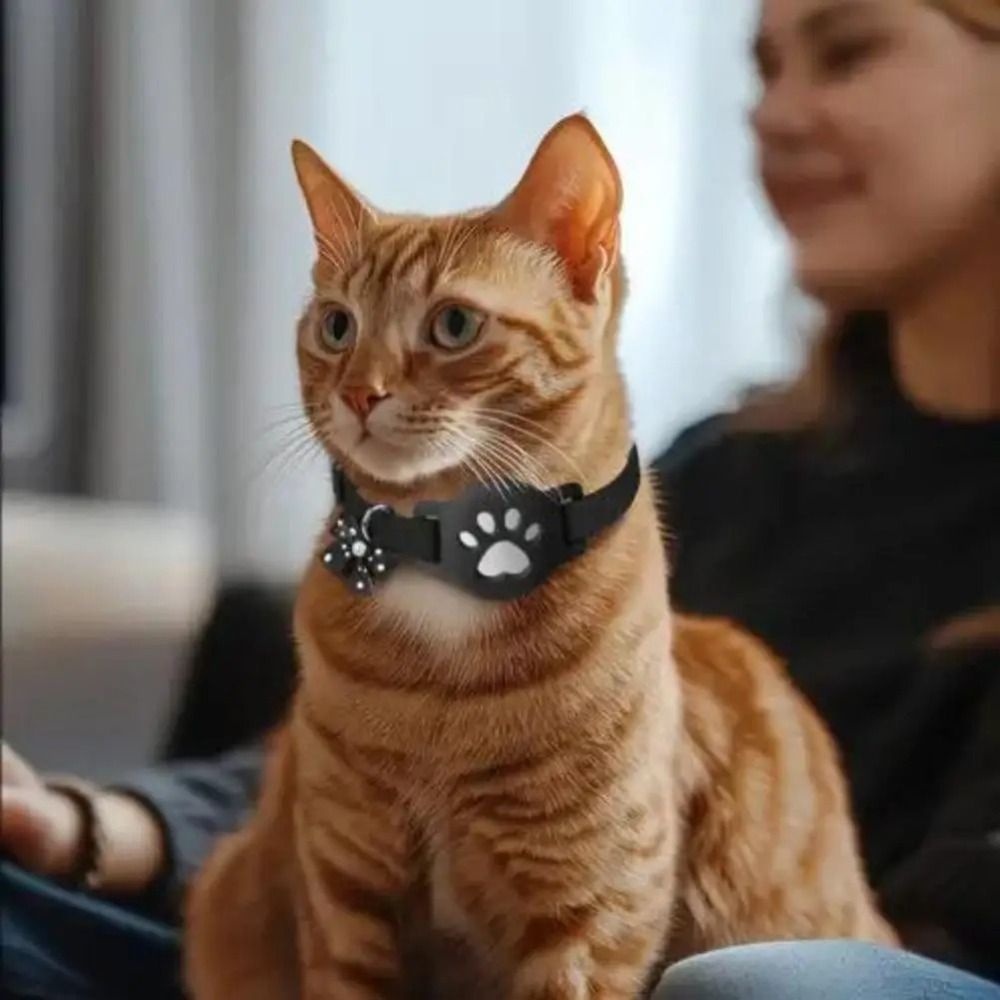 新しい夜間視認性ペット反射首輪ペット追跡反射GPSトラッカー - Pet Supplies Locations のレビューと価格