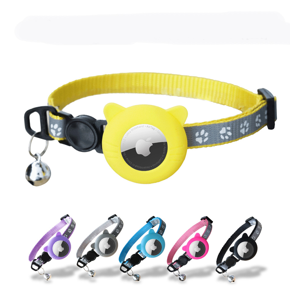 調節可能な首輪 Apple AirTag 保護カバー ペット - Pet Supplies Locations のレビューと価格