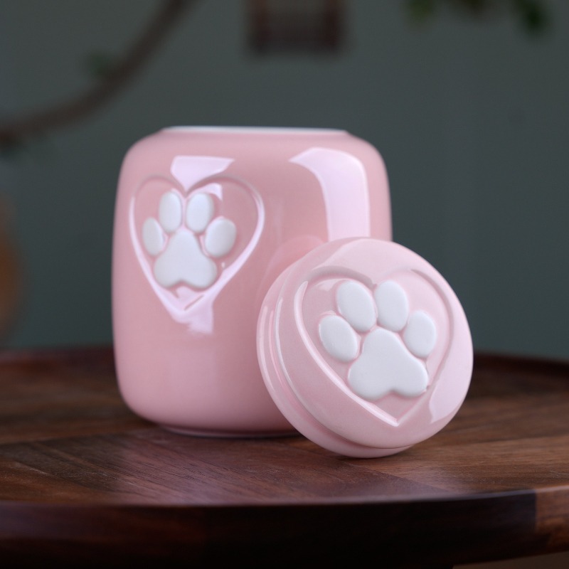 陶器製の子犬用葬儀箱、ペット（犬、猫）の遺灰壺、子猫、猫、犬 - Pet Supplies Dog Food のレビューと価格