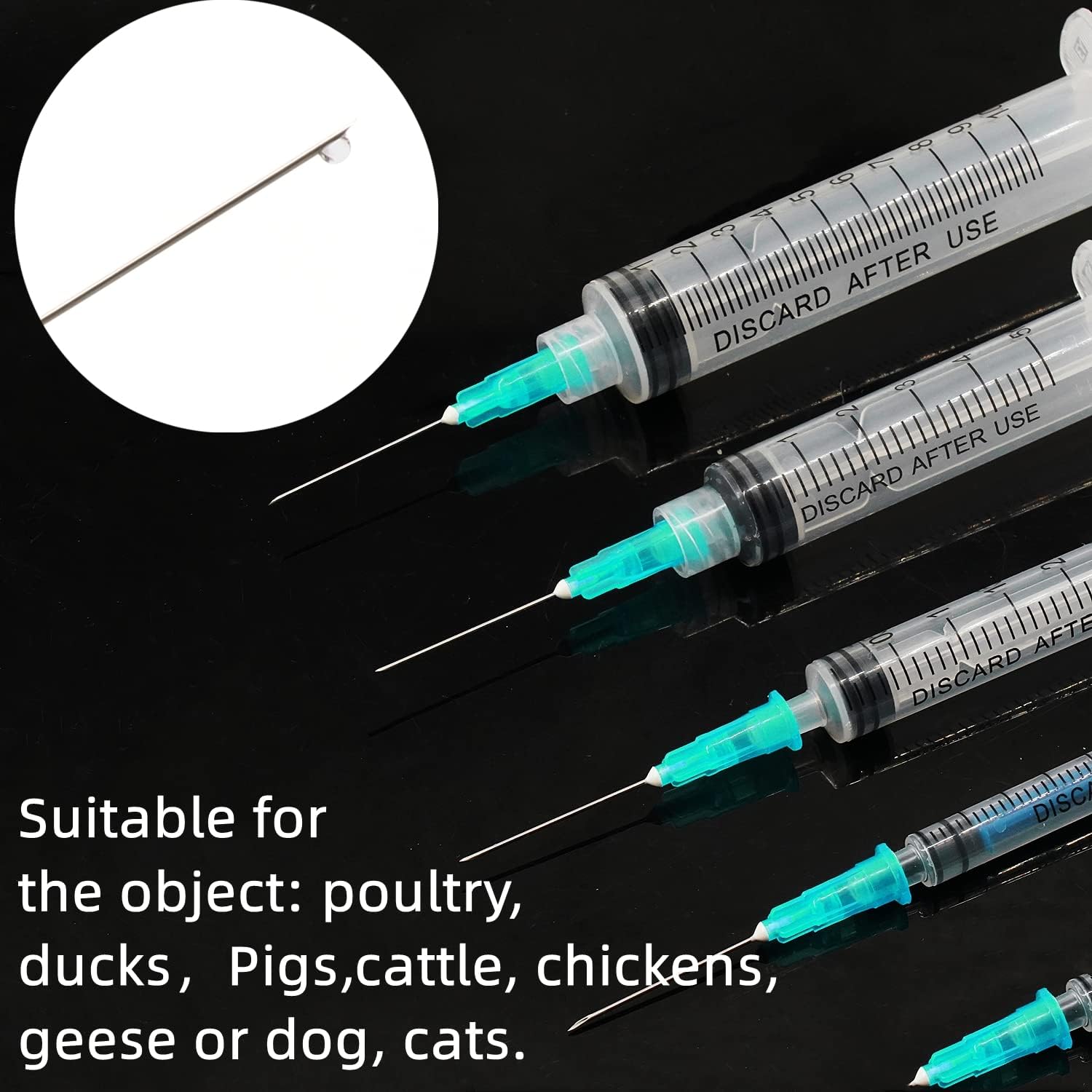 5ml ルアーロックシリンジ、ペットや家畜に適しています、工 - Pet Supplies Application のレビューと価格