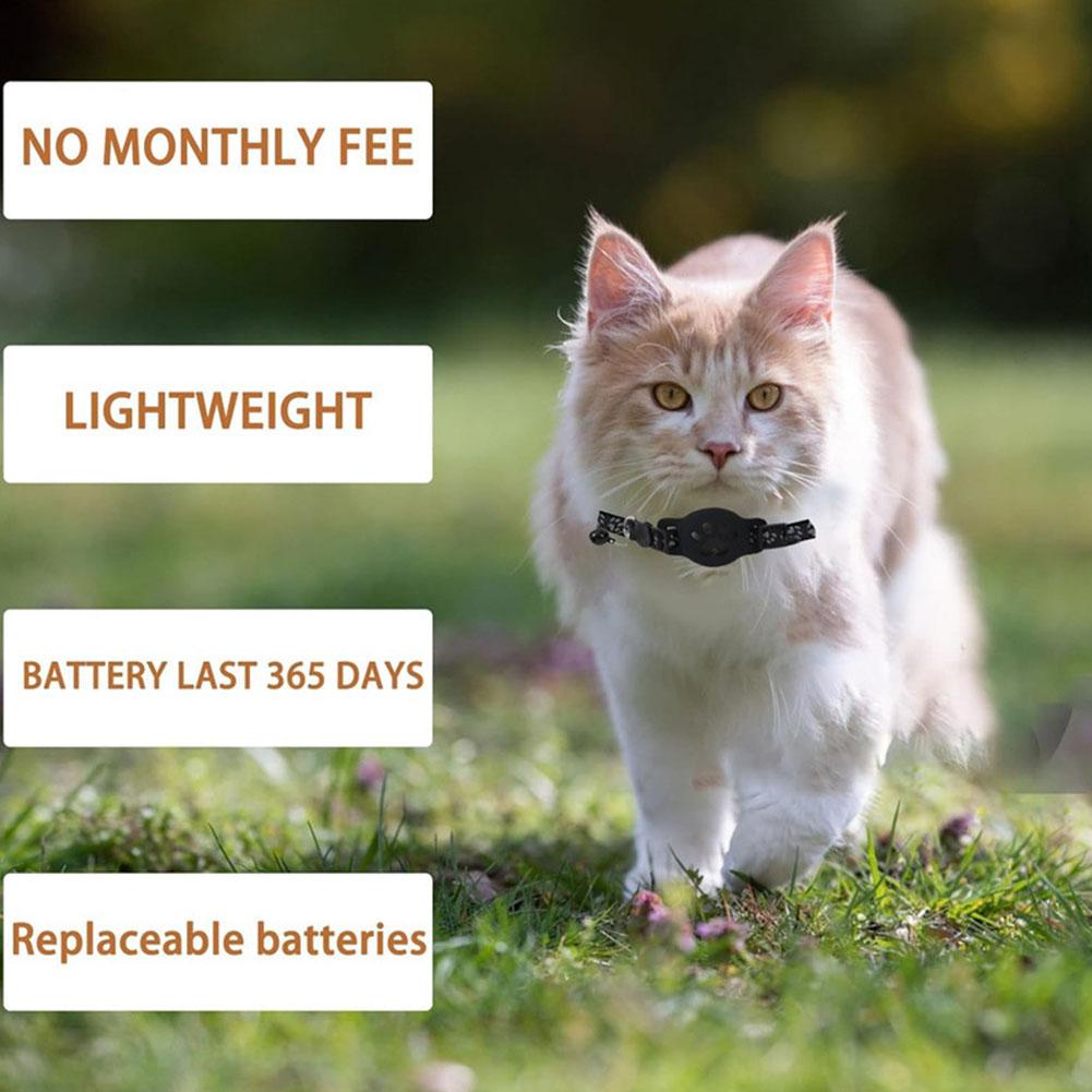 クリエイティブ猫の足デザインペット猫ロケーター首輪反射犬ペッ - Pet Supplies Locations のレビューと価格