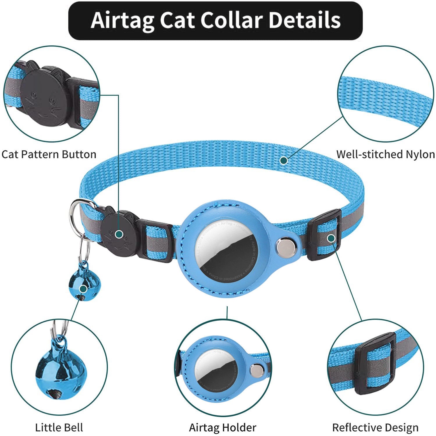 ペットの首輪,猫の保護ケース,紛失防止ロケーター,犬のアクセ - Pet Supplies Locations のレビューと価格