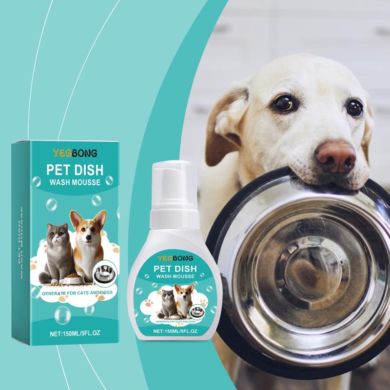 ペットボウルクリーナームース 猫犬用食器ボウル洗浄 毎日のペ - Pet Supplies Dog Food のレビューと価格