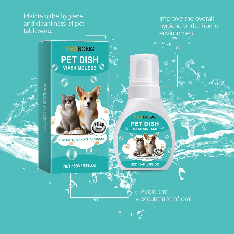 ペットボウルクリーナームース 猫犬用食器ボウル洗浄 毎日のペ - Pet Supplies Dog Food のレビューと価格