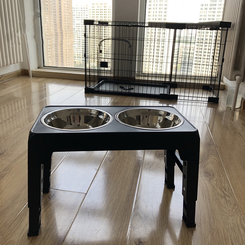 ブーティーリー-犬用の高く上げられたフィーダーボウル、調整可 - Pet Supplies Dog Food のレビューと価格